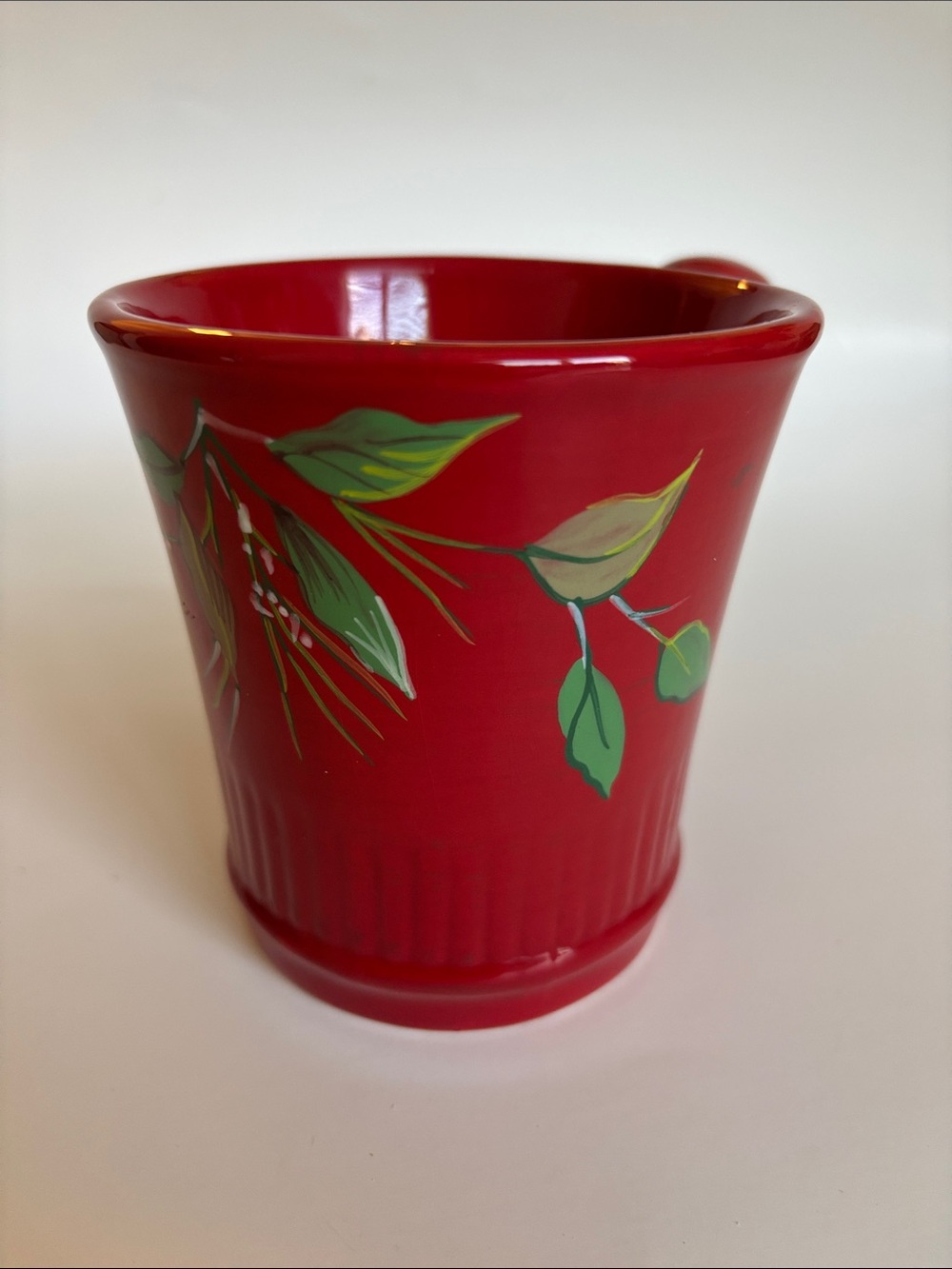 Tracy Porter Red Christmas Mug Jolly Ol’ Snowy Cup